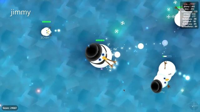 oOo takes the high score from Yes or No in SnowWars.io смотреть онлайн