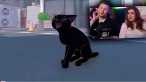 Блэк Кити в Биг Сити | РЕАКЦИЯ на Valera Ghosther