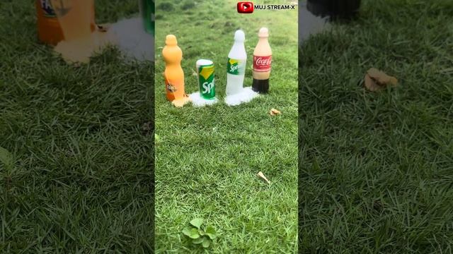 EXPERIMENT | FANTA | SPRITE | COKE MIX MENTOS, COLGATE, BAKING SODA AND FAIRY. SUPER EFFECT #mentos смотреть онлайн