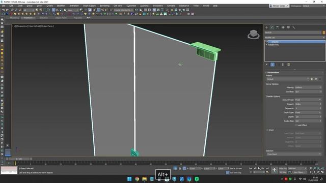 6.13 - Modeling Swing Door in glass PT2 смотреть онлайн