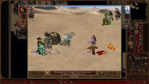 Heroes 3 COMBAT One year growth Cove vs Crypt