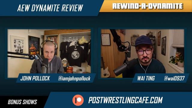 AEW Dynamite POST Show | REWIND-A-DYNAMITE 3/30/22 смотреть онлайн