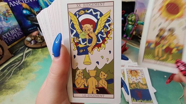 Обзор колоды "The feline Marseilles tarot" смотреть онлайн