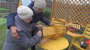 6 соток 1 ноября 2020 года. Про шуруповерт. Малина. Мельница