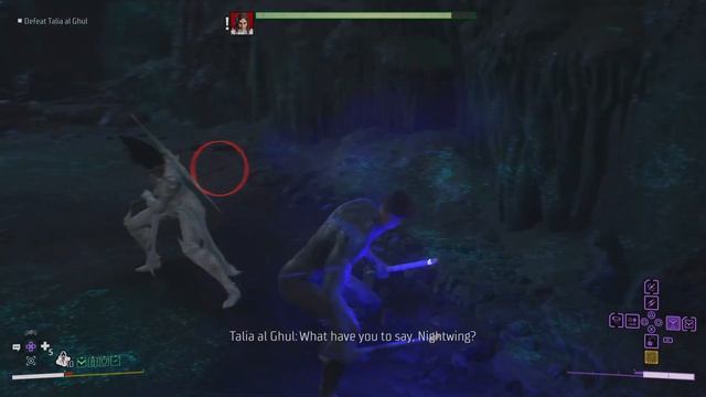 Gotham Knights fighting Talia Ghul смотреть онлайн