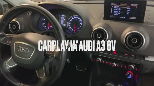 Carplay Audi A3 8v