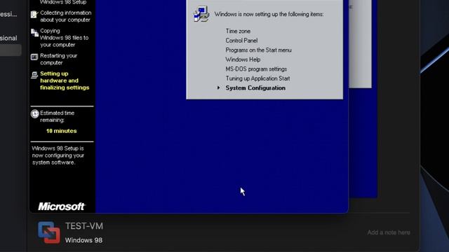How To Properly Install & Configure Windows 98 First Edition In VM-Ware смотреть онлайн