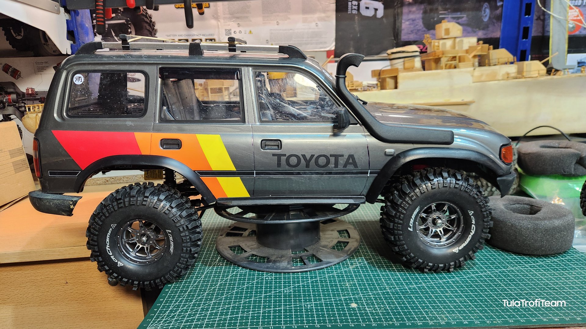 Ремонт Toyota Land Cruiser 80 продолжается смотреть онлайн