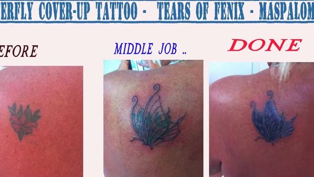 Butterflies in Maspalomas - Tattoo Examples - Tears of Fenix Studio смотреть онлайн