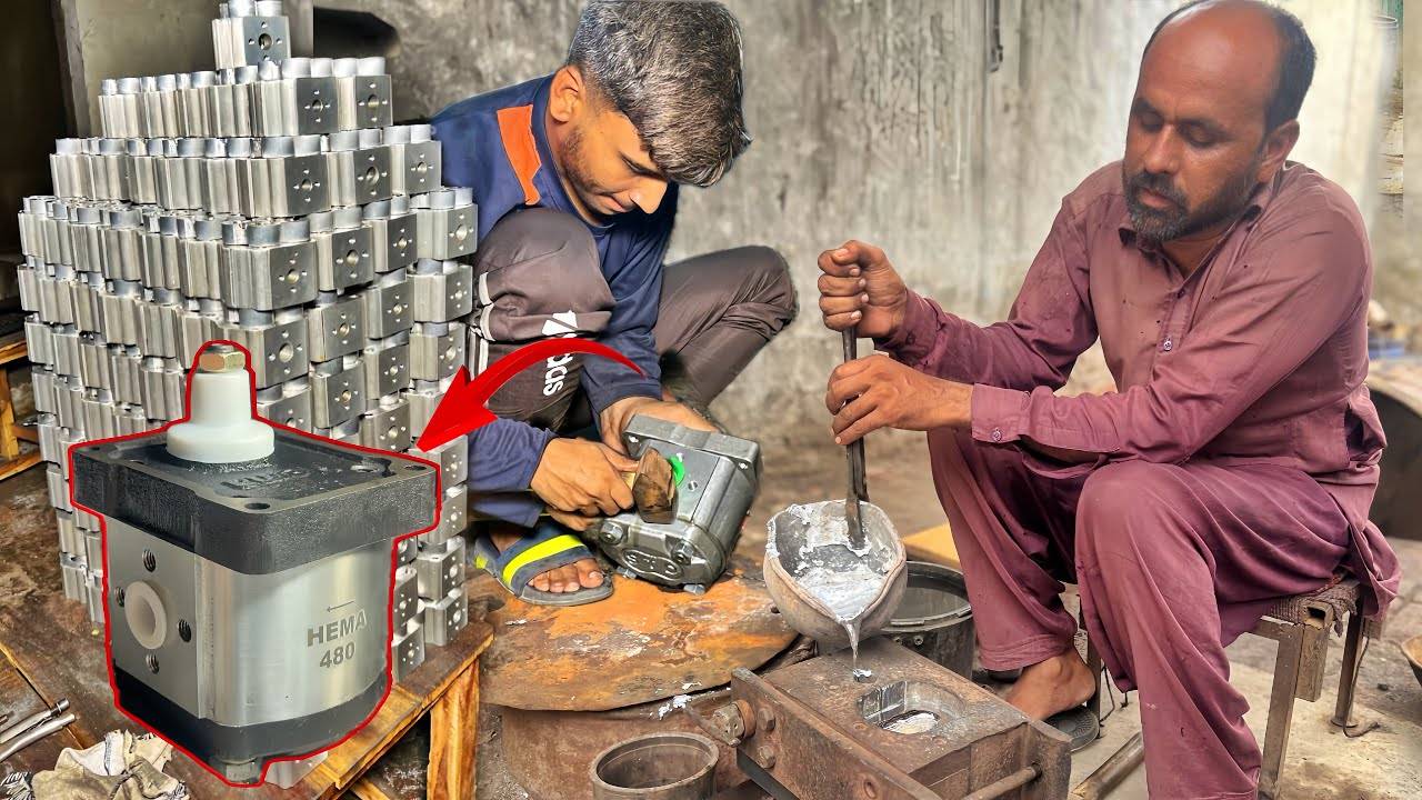 Вот Как изготавливаются Гидравлические насосы тракторов смотреть онлайн