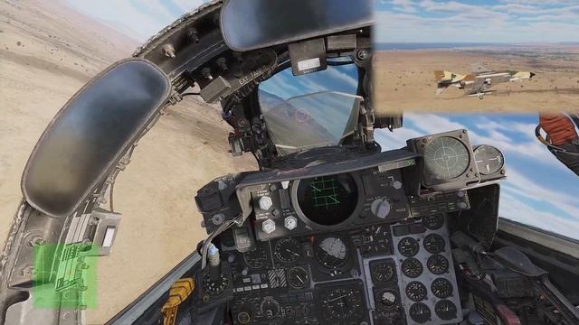 Landing Procedure (Cockpit + External POV) - F-4E Phantom II [DCS] смотреть онлайн