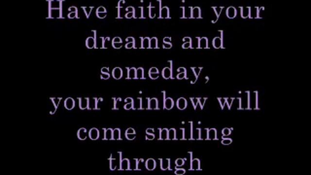 A Dream Is a Wish Your Heart Makes lyrics смотреть онлайн