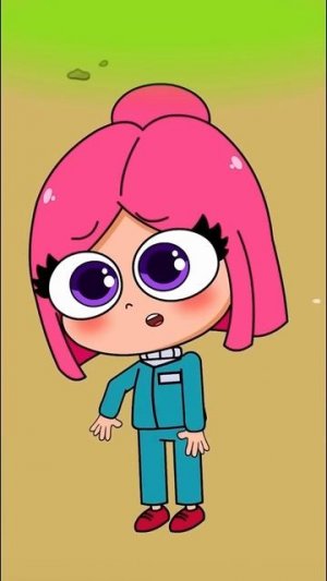 ПОПАЛА В ИГРУ В КАЛЬМАРА #анимация #луана #мультик