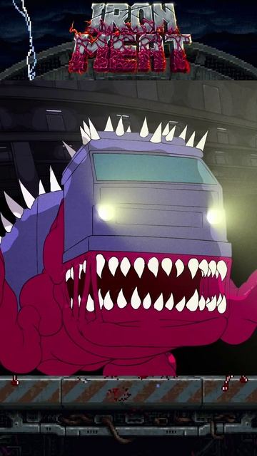 IRON MEAT РУССКАЯ CONTRA DV GAME #shorts смотреть онлайн