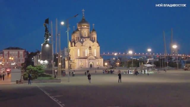 Владивосток K-Pop,закат,звёздное небо (7 октября 2023), смотреть онлайн