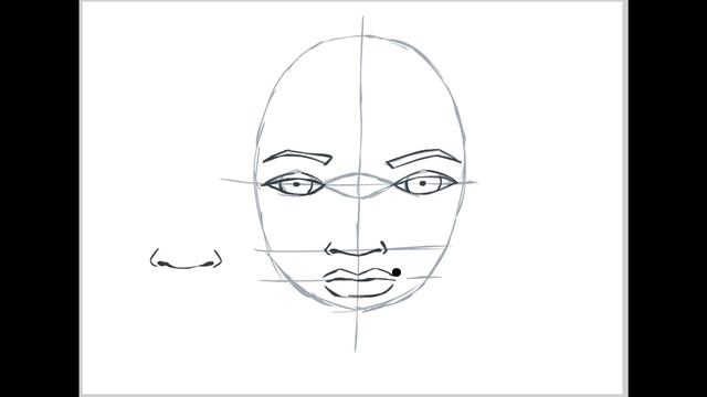 How to Draw Face Structure for Beginners смотреть онлайн