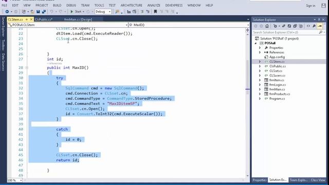 انشاء نضام محاسبي متكاما بلغة #C وربطة بقاعدة البيانات SQL./ البرمجة смотреть онлайн