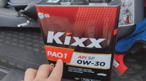 Заливаем новое масло с ПАО kixx в Хавал Джолион