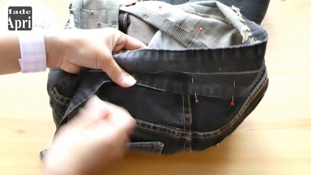 DIY Low Rise Jeans to High waisted Jeans step by step Tutorial | Turning Low Waist Jean Highwaisted смотреть онлайн