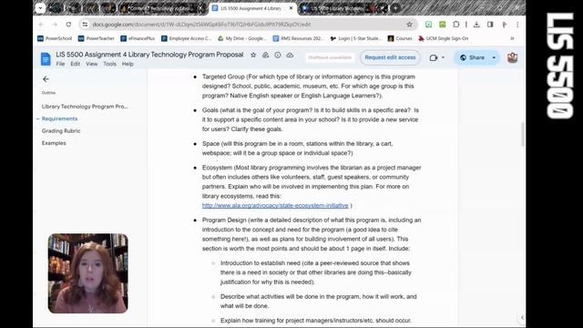 LIS 5500: Library Technology Program Proposal смотреть онлайн