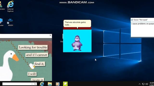 GooseDesktop + BonziKill смотреть онлайн