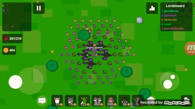Иваюция армий игра Lordz .io смотреть онлайн