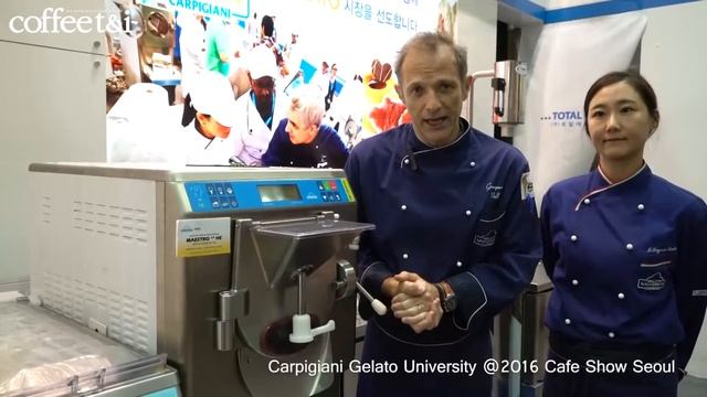 CTI CHANNEL|Carpigiani Gelato University1@2016cafeshow Seoul смотреть онлайн