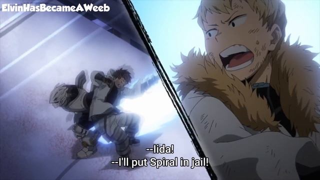 Tenya Iida uses Recipro Turbo | My Hero Academia Season 5 episode 8 (English Sub) смотреть онлайн