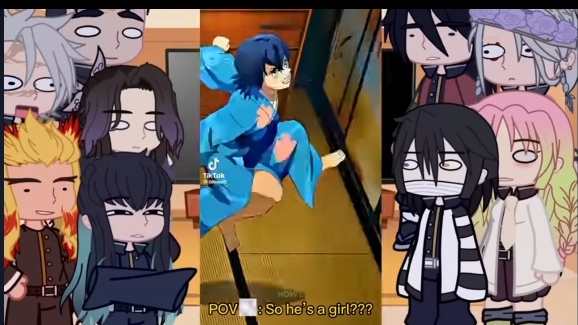 Реакция Хашира на Танджиро и его друзей смотреть онлайн