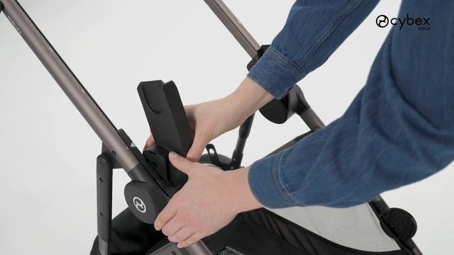 Как прикрепить детское автокресло на шасси Gazelle S или e-Gazelle S CYBEX