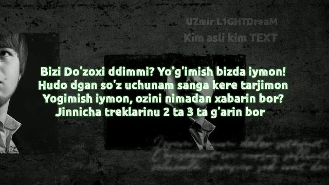 M1noR Ft Uzmir - Kim Asli Kim TEXT // LDM TEXT UZ