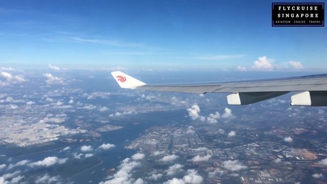 Air China A330 MAGNIFICENT Takeoff From Singapore