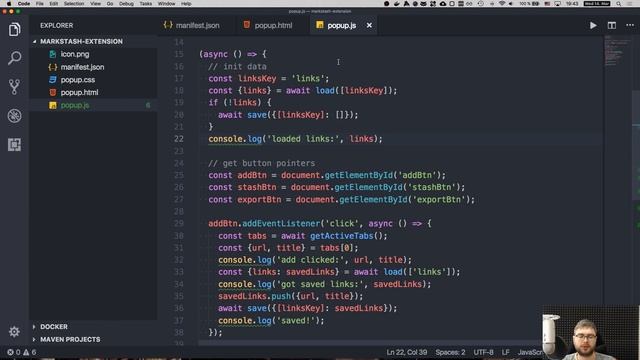 BxJS Livestream - Creating chrome extension смотреть онлайн