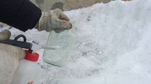 Мощный пескоструй.