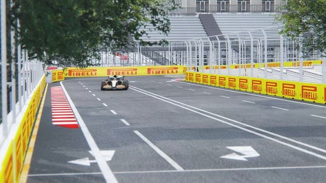 McLaren F1 2022 vs McLaren F1 1990 Ayrton Senna at Baku смотреть онлайн