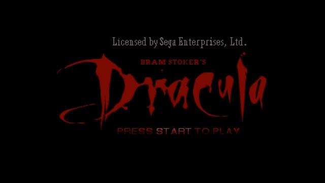 Sega CD - Bram Stoker's Dracula 'Title' смотреть онлайн