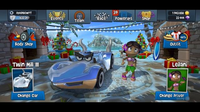 Lava Laps 🔥|🥇Twin Mill lll + Roxie 🥊| Beach Buggy Racing 2 🏖🏁 | BB Racing 2 смотреть онлайн