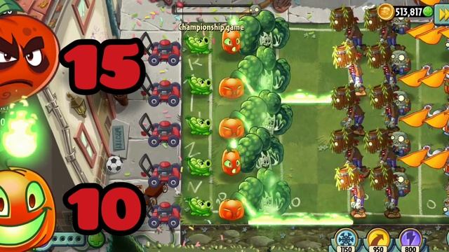 СМОЛЯНОЙ ТОМАТ VS ДЖЕК! ЧЕМПИОНАТ PVZ 2 1/8 ФИНАЛА! (Растения против Зомби 2) смотреть онлайн