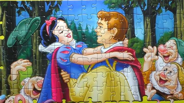(Hura Huro ) Puzzle Game SNOW WHITE Ravensburger Rompecabezas De Learn Puzzles