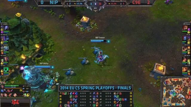 NIP vs C9E - 2014 EU CS Playoff Finals G3 смотреть онлайн