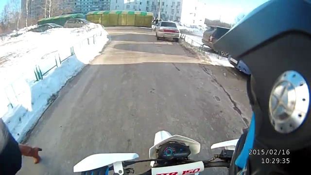 BornToRide: Поездка на Irbis TTR 150