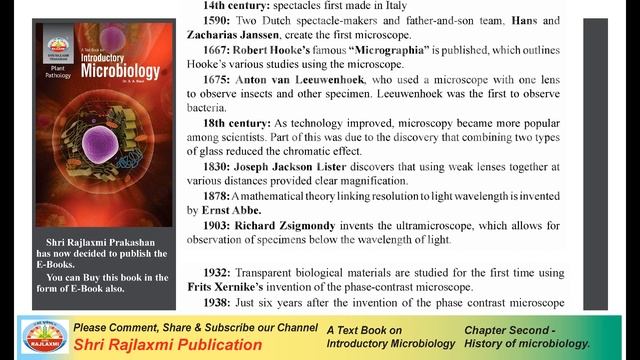 Chapter 2 - History of Microbiology смотреть онлайн