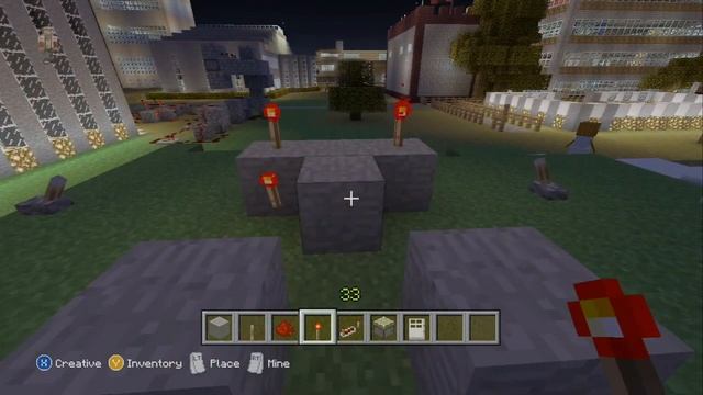 Minecraft - Redstone Tutorial - XOR (2 levers - 1 output) смотреть онлайн