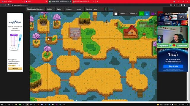 DISEÑA TUS PROPIAS GRANJAS - EDITA TU GRANJA - DISEÑOS DE GRANJAS GRATIS - STARDEW VALLEY - TUTORIA смотреть онлайн