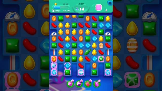 Candy Crush Soda Saga Level 597 || #candy #candycrushsaga #candycrush #candycrushsoda #youtube #gam смотреть онлайн