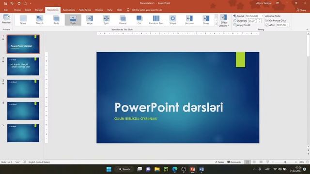 POWERPOİNT 2019 (İZLƏMƏDƏN İMTAHANA GETMƏ) смотреть онлайн