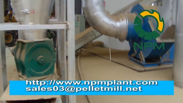 2300 t/m Biomass pellet plant established in China смотреть онлайн