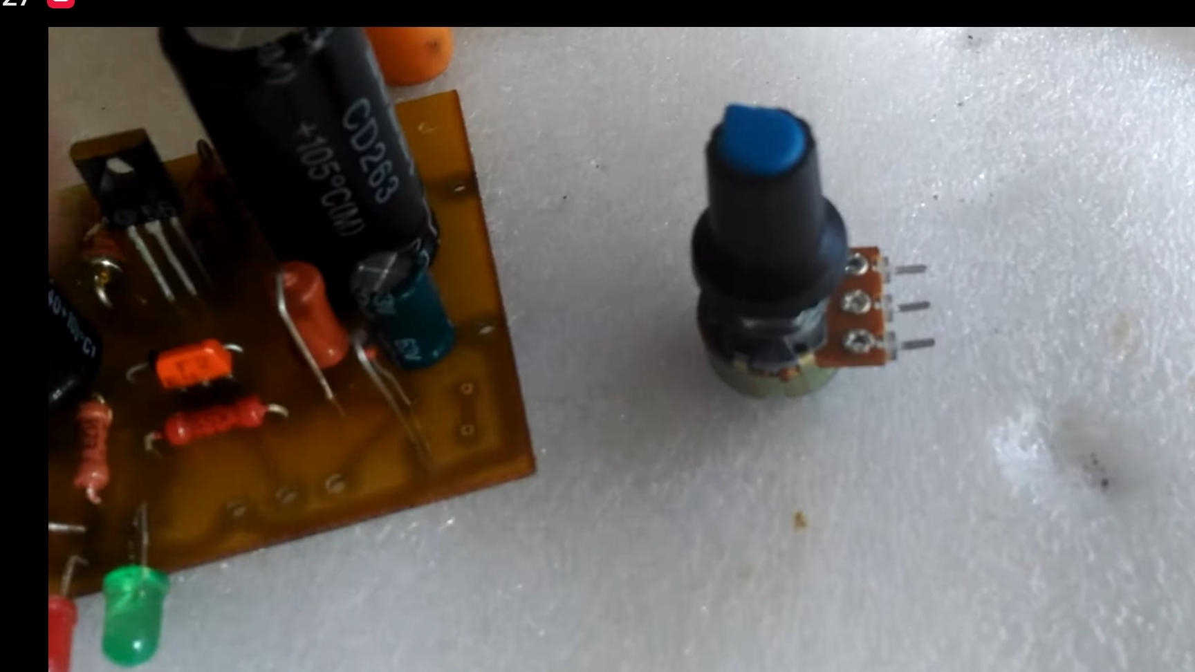 1ч.Сборка блока питания 24 вольта с защитой от короткого замыкания.