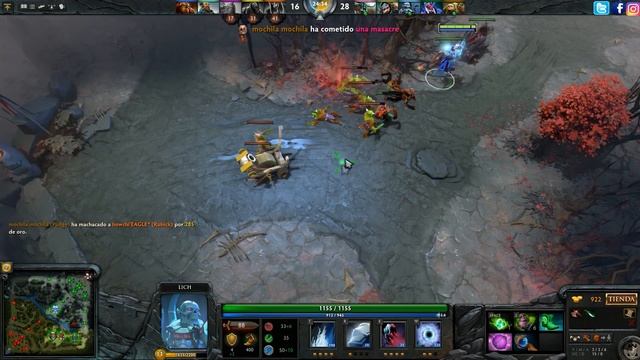 ONDA VITAL YAAAA / Lich / Dota 2 / VOL. 1 / Roan GG смотреть онлайн