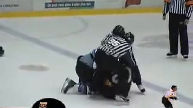 hockey fight allard vs cloutier fight 3 2006 2007 смотреть онлайн